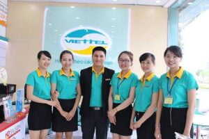 mau dong phuc tap doan viettel