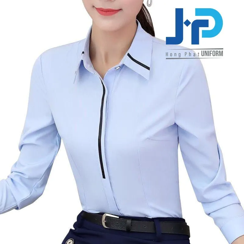 ao so mi nu dong phuc m6 1