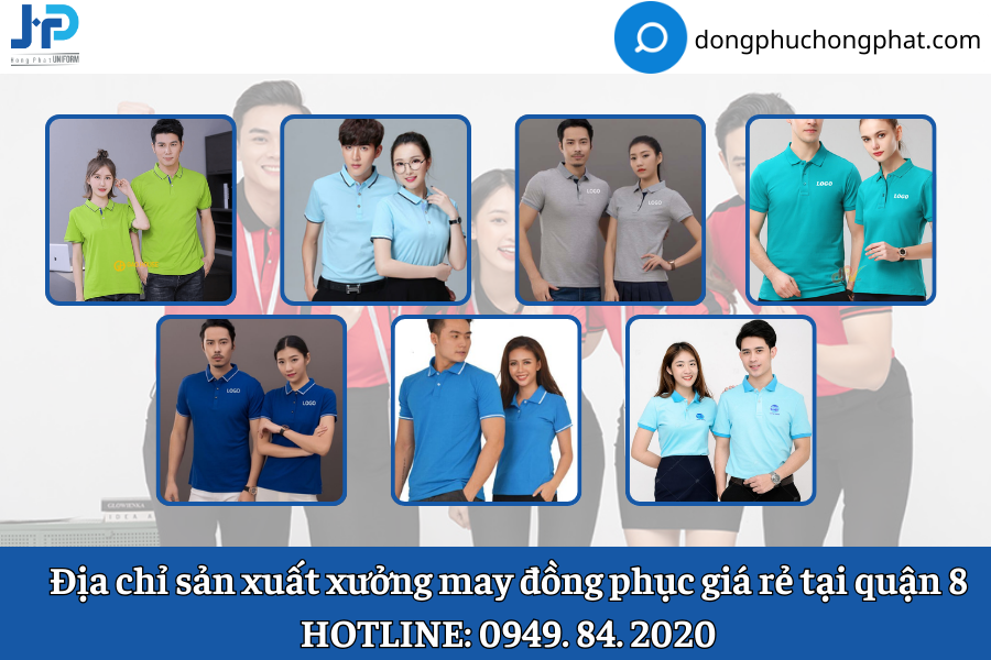 Xưởng may đồng phục tại quận 8- CTY Hồng Phát